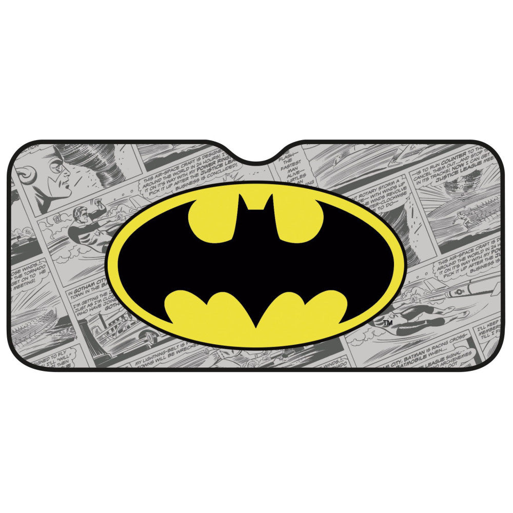 Batman alumínium autós napellenző, napvédő első szélvédőre 130x70 cm