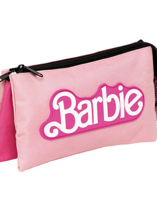 Barbie Pink 3 rekeszes tolltartó 21 cm