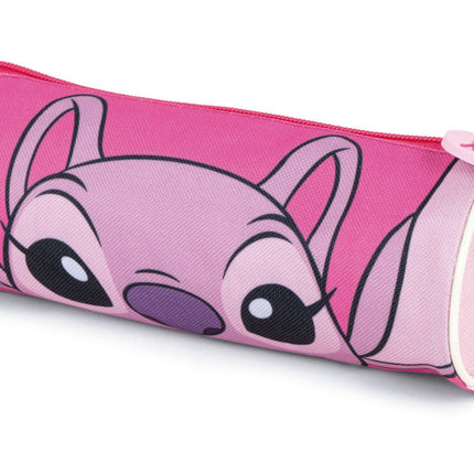 Disney Lilo és Stitch, A csillagkutya Pink Angel tolltartó 21 cm