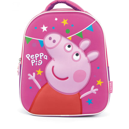 Peppa malac Party 3D hátizsák, táska 32 cm
