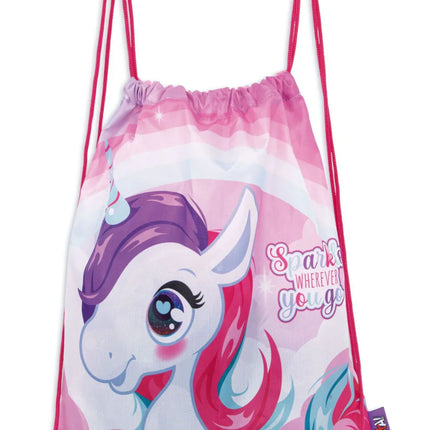Unikornis Sparkle sporttáska, tornazsák 44 cm