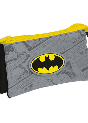Batman Grey 3 rekeszes tolltartó 21 cm