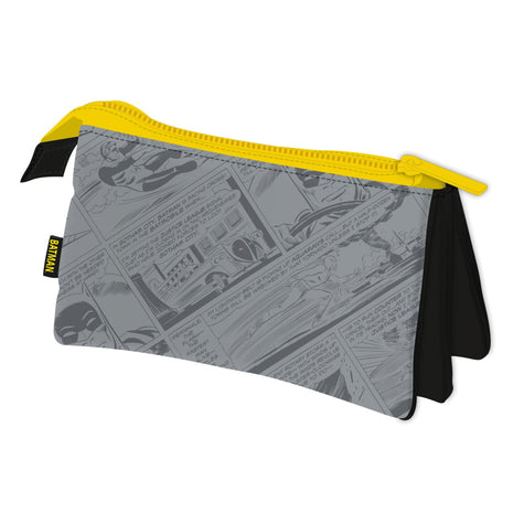 Batman Grey 3 rekeszes tolltartó 21 cm