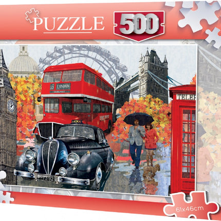 Városok (London) puzzle 500 db-os