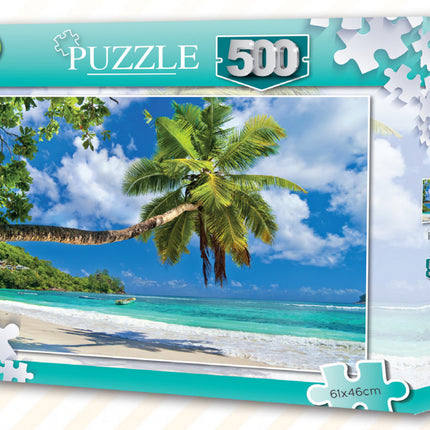 Seychelles Tengerpart puzzle 500 db-os