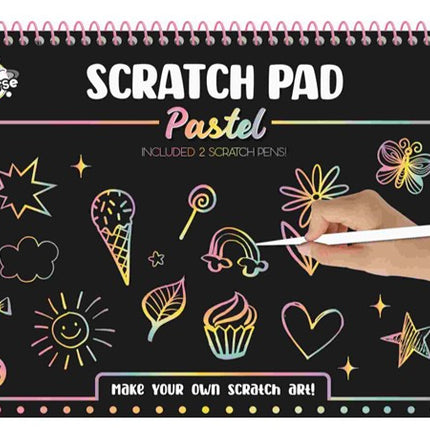 Pastel scratch képkarcoló készlet