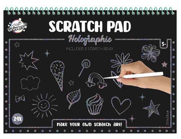 Holographic scratch képkarcoló készlet