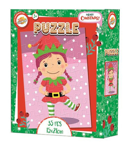 Karácsonyi, Manó mini puzzle 35 db-os