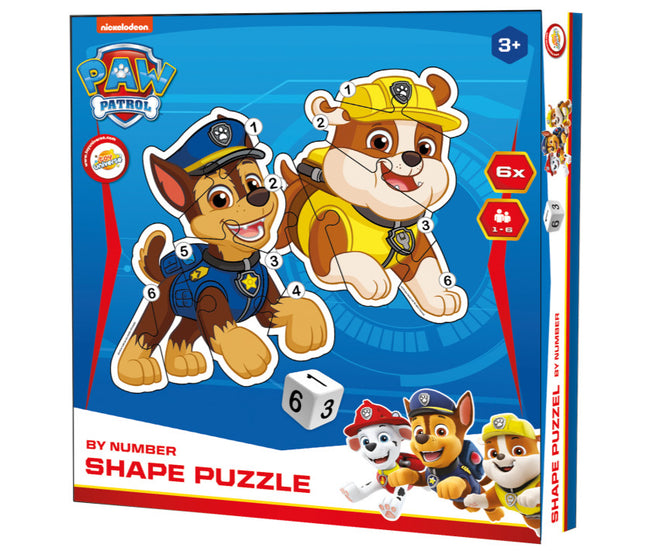 Mancs Őrjárat Guys forma puzzle játék
