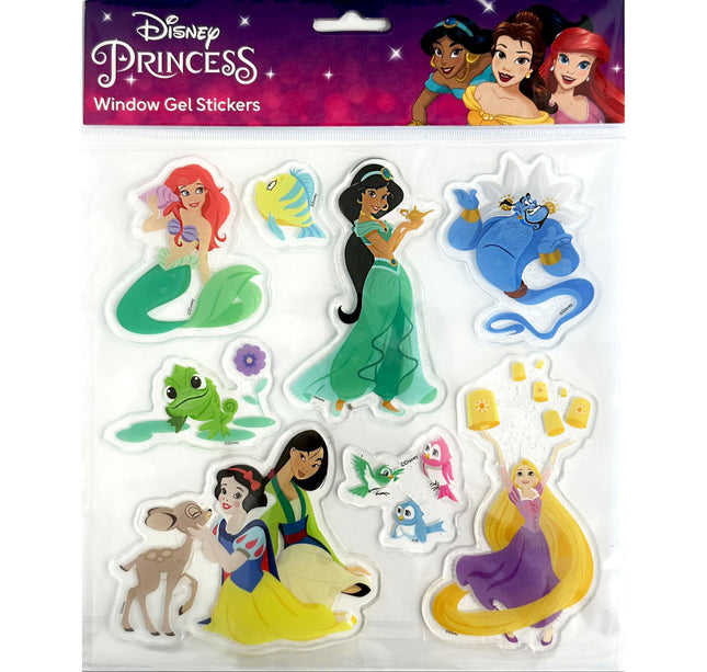 Disney Hercegnők zselés ablak matrica szett