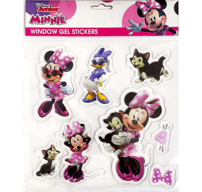 Disney Minnie zselés ablak matrica szett
