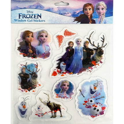 Disney Jégvarázs zselés ablak matrica szett