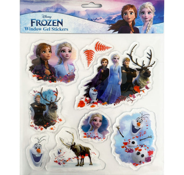 Disney Jégvarázs zselés ablak matrica szett