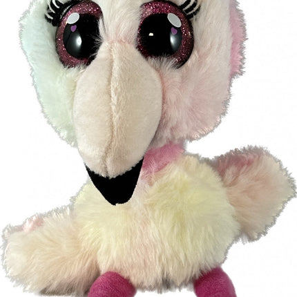 Ojo Pastel Flamingó plüss figura 15 cm
