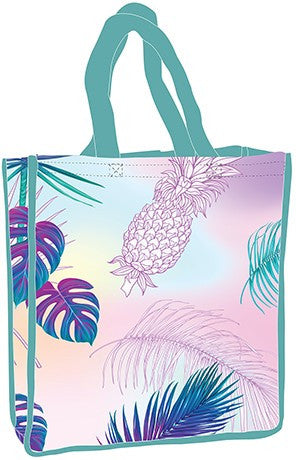 Ananász hologrammos shopping bag 34 cm