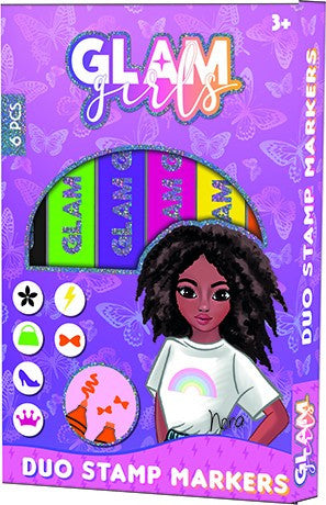 Glam Girls Nora filctoll és nyomda szett 6 db-os