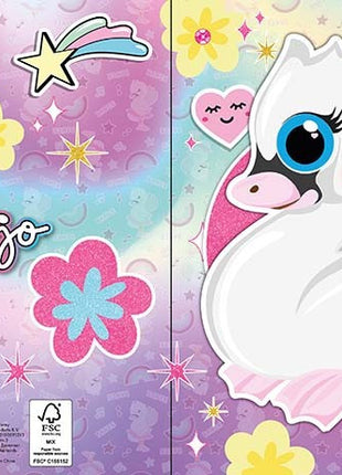 Ojo Hattyú 3D pop-up üdvözlőkártya + boríték