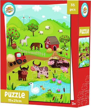 Farm mini puzzle 35 db-os