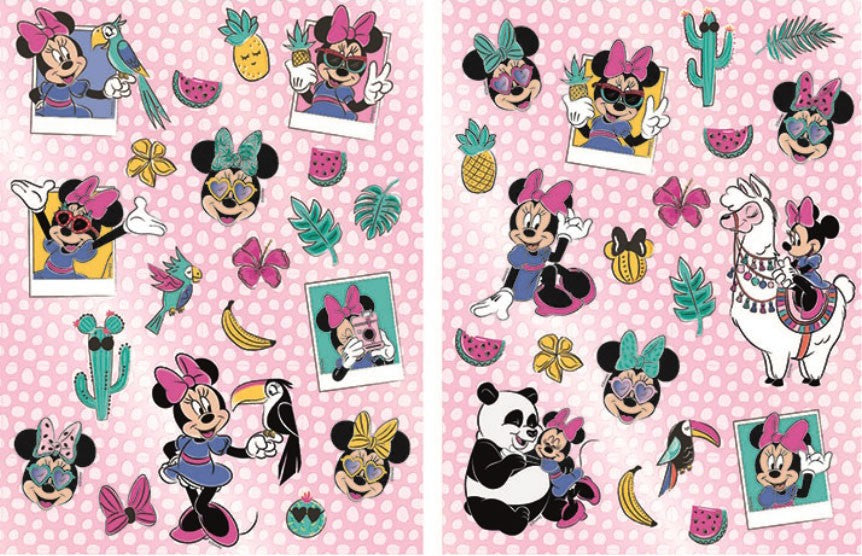 Disney Minnie hologrammos matrica szett