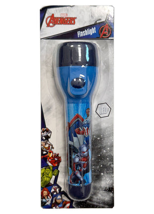Bosszúállók Team LED elemlámpa, zseblámpa 15 cm