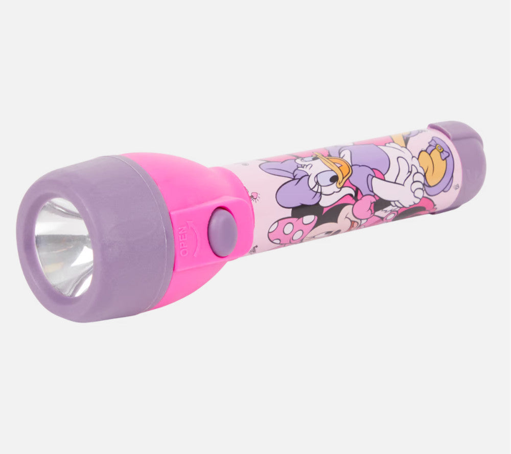 Disney Minnie, Daisy LED elemlámpa, zseblámpa 15 cm