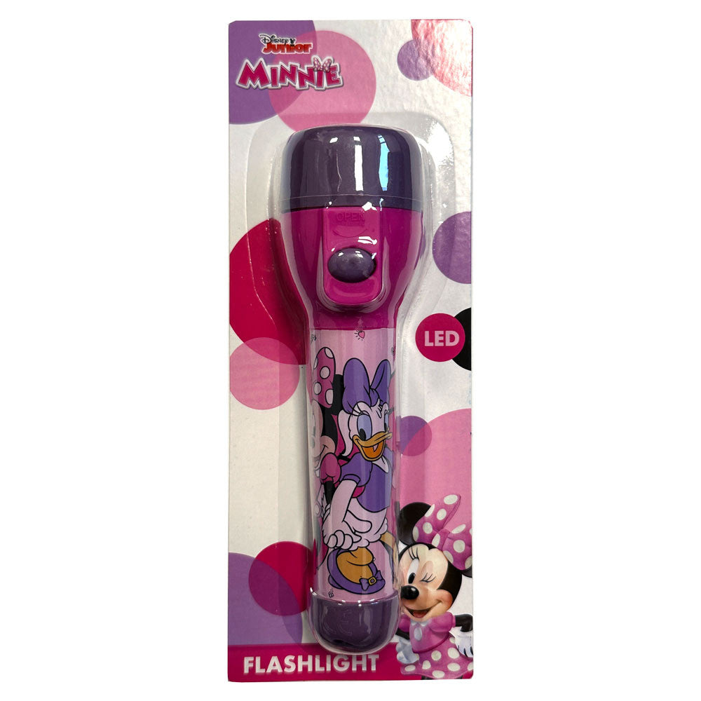 Disney Minnie, Daisy LED elemlámpa, zseblámpa 15 cm
