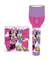 Disney Minnie, Daisy LED elemlámpa, zseblámpa 15 cm