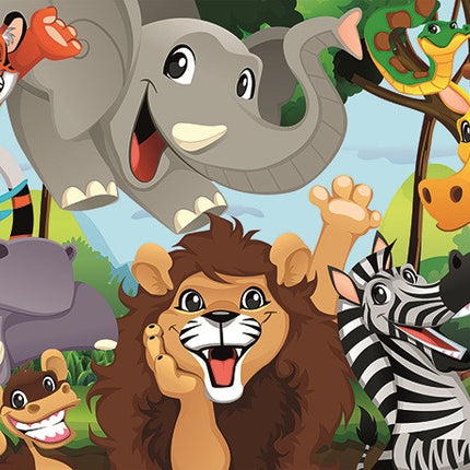 Dzsungel tányéralátét 43x28 cm