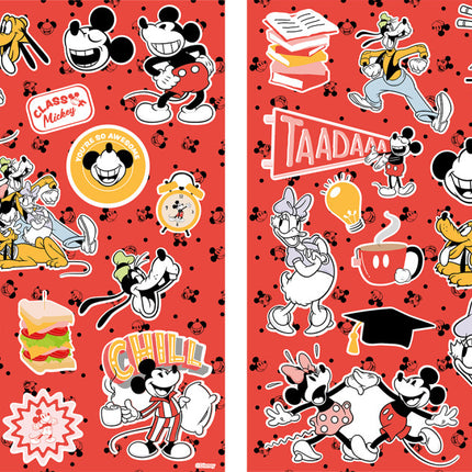 Disney Mickey Red hologrammos matrica szett