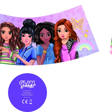 Glam Girls Team mini LED asztali lámpa