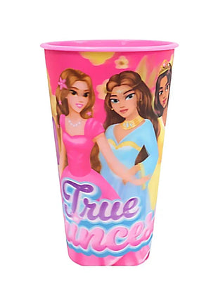 Hercegnők True 3D hatású műanyag pohár 480 ml