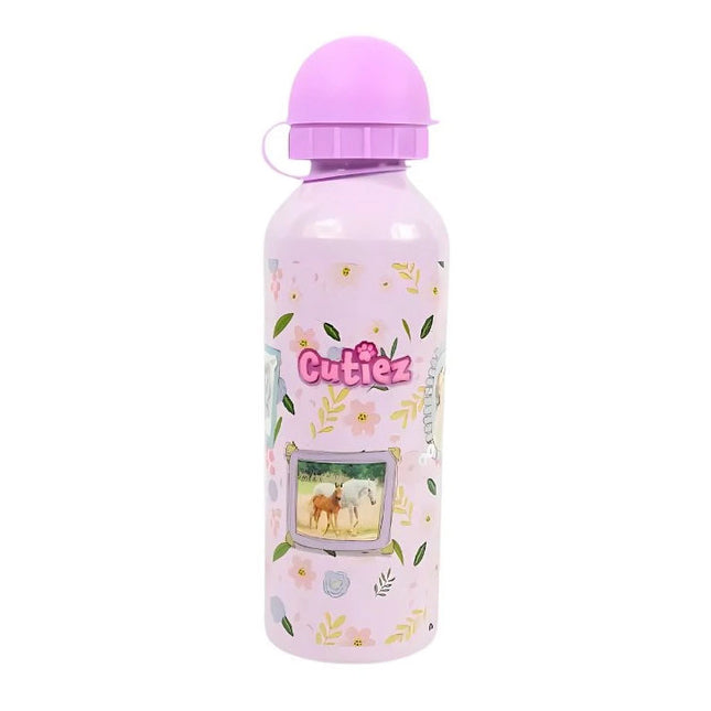 Állatos Cutiez alumínium kulacs ivókupakkal 500 ml