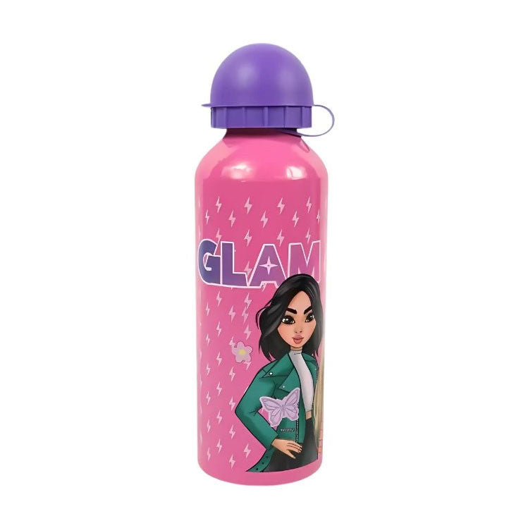 Glam Girls Team alumínium kulacs ivókupakkal 500 ml