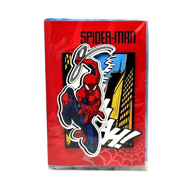 Pókember Yeah 3D üdvözlőkártya