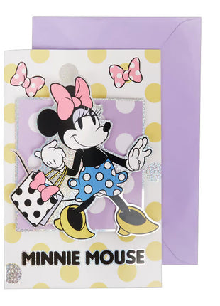 Disney Minnie Shopping 3D üdvözlőkártya