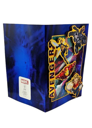 Bosszúállók Marvel 3D üdvözlőkártya