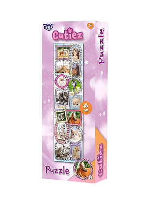 Állatos Cutiez puzzle 48 db-os