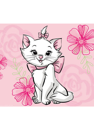 Disney Marie Pink Flower tányéralátét 43x28 cm