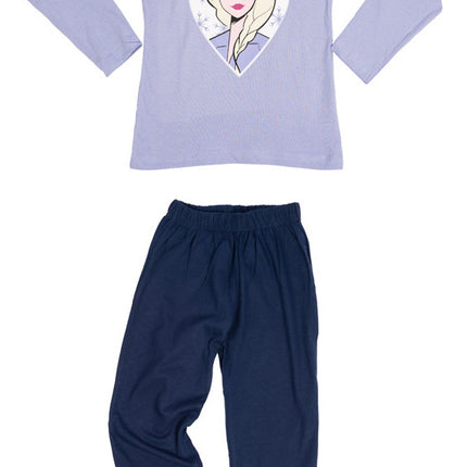 Disney Jégvarázs Elsa gyerek hosszú pizsama 3 - 8 év / 98 - 128 cm