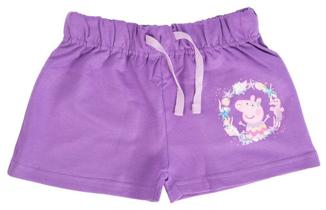 Peppa malac Purple gyerek rövidnadrág 3 - 8 év / 98 - 128 cm