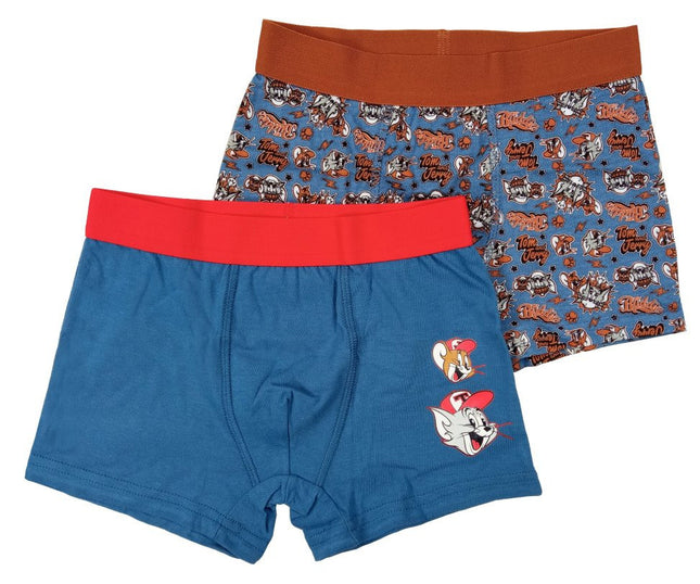 Tom és Jerry Buddies gyerek boxeralsó 2 darab/csomag 3 - 10 év / 98 - 140 cm