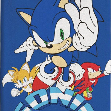 Sonic a sündisznó Coin Chase polár takaró 100x140cm