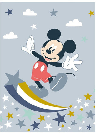 Disney Mickey Star coral fleece takaró 110x150cm