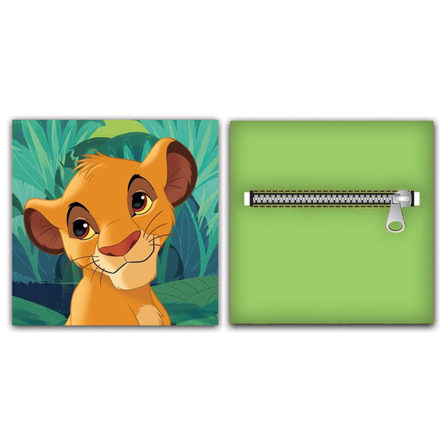 Disney Az Oroszlánkirály párna, díszpárna levehető huzattal 35x35 cm Velúr