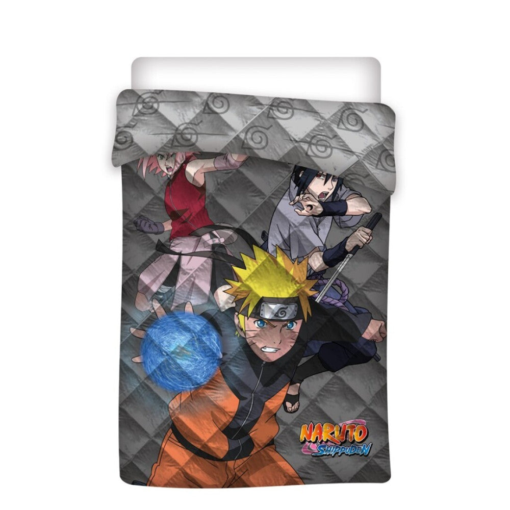 Naruto Team 7 steppelt ágytakaró, paplan 140x200cm
