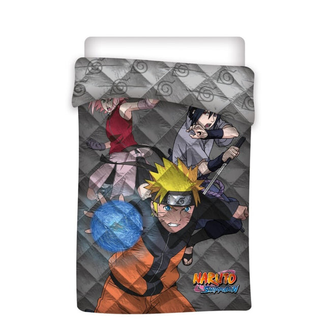 Naruto Team 7 steppelt ágytakaró, paplan 140x200cm