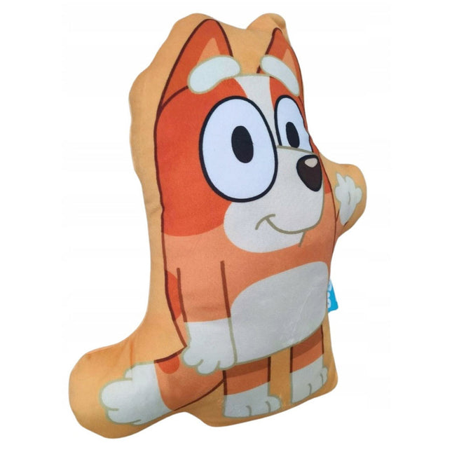 Bluey Bingo formapárna, díszpárna 21x31 cm