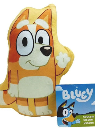 Bluey Bingo formapárna, díszpárna 21x31 cm