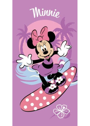Disney Minnie Surf fürdőlepedő, strand törölköző 70x140cm (Fast Dry)