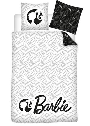Barbie Contrast ágyneműhuzat 140×200cm, 63×63 cm microfibre